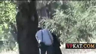 فعل العصا في غابة النصب