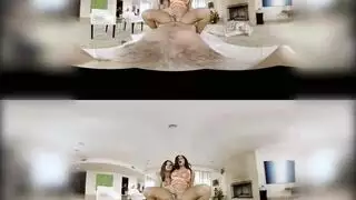 ضعف المتعة: بورن بالواقع الافتراضي مع شراميط وقضيب ضخم