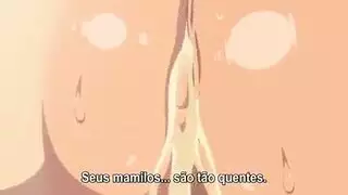 سكس أنيمي صريح: إيلاج مزدوج لأم وابنة
