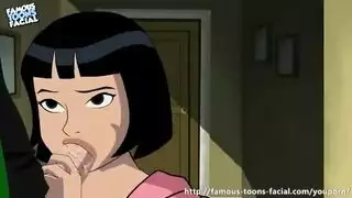 هنتاي إباحي: تمص قضيبًا عملاقًا وتتلقى قذفًا ساخنًا