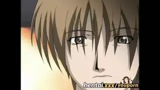 كرتون إباحي: عاهرة مراهقة تأخذ السائل المنوي في كل فتحاتها