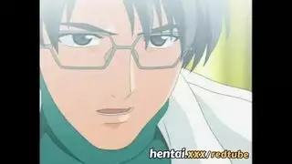 ممارسة جماعية كرتونية: فحص الطبيب الفاحش