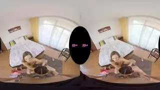 محاكاة جنس في آر: فانتازيا إيلاج شرجي قاسي