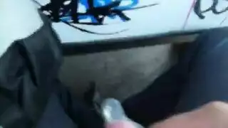 مواصلات عامة إكس إكس إكس: فرك قضيبي وملامسة فرج فتاة