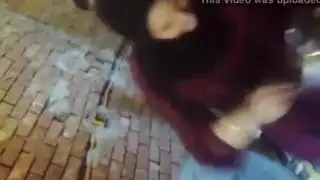 صديق وحشي وخطيبته في جلسة مداعبة صريحة