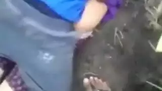 سكس شرجي ووضعية كلب للمحجبة في العلن