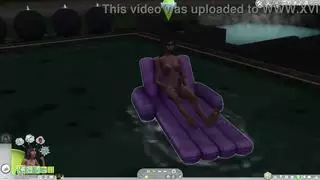 أورجية فوتاناري في قصر سيمز 4: إباحية صريحة