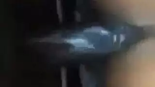 فتاة سمراء مشوية على القضيب تمص بينما تأخذ قضيبًا ضخمًا من الخلف